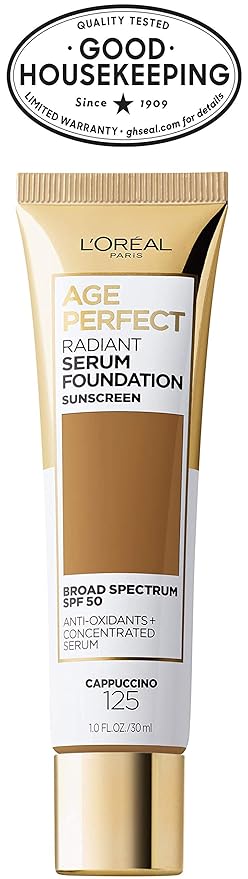 L'Oreal Paris Age Perfect Radiant Serum Foundation with 1 Ounce