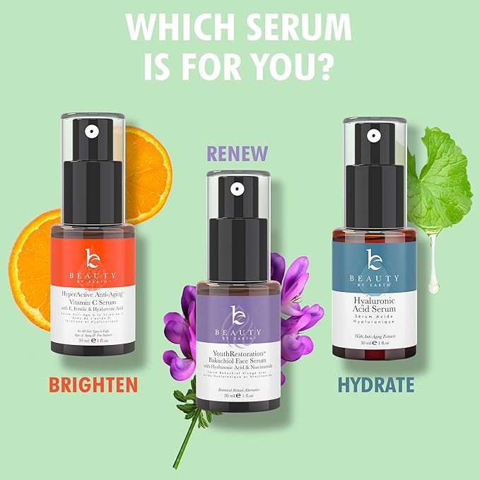 Hyaluronic Acid Serum for Face - USA Made with Natural & Organic Ingredients, Hydrating Anti Aging Face Serum, Softens and Smoothes Dry & Sensitive Skin, Fragrance Free Day & Night Facial Serum