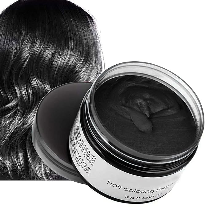 Black Temporary Hair Color,Natural Hair