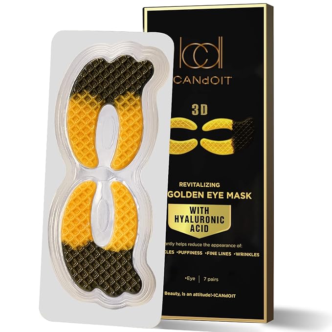 Icandoit 24k gold eye mask