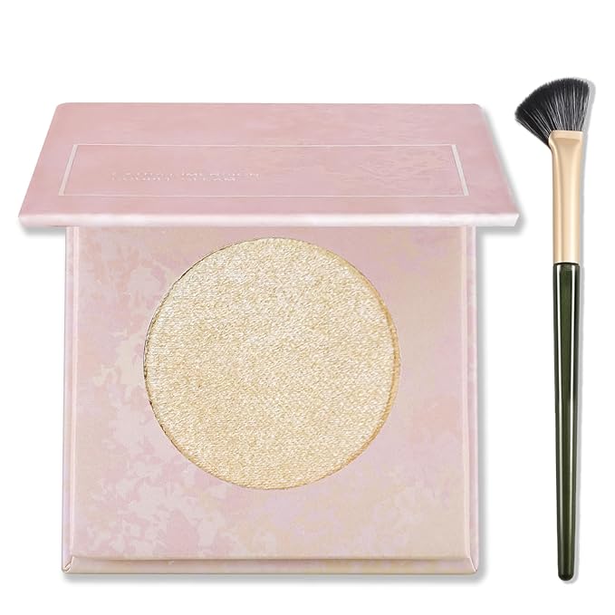 Erinde Face Highlighter Palette, Pearl Glossy Face Illuminator