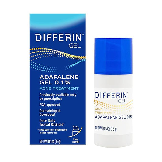 Differin acne treatment gel, 30