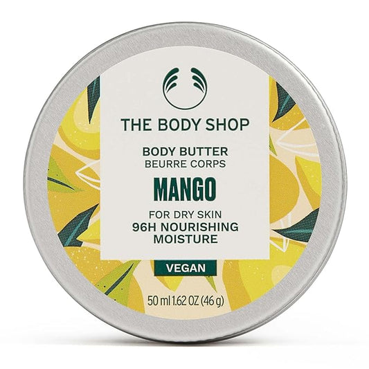 The Body Shop Mango Body Butter – Nourishing & Moisturizing Skincare for Very Dry Skin – Vegan – 1.62 oz