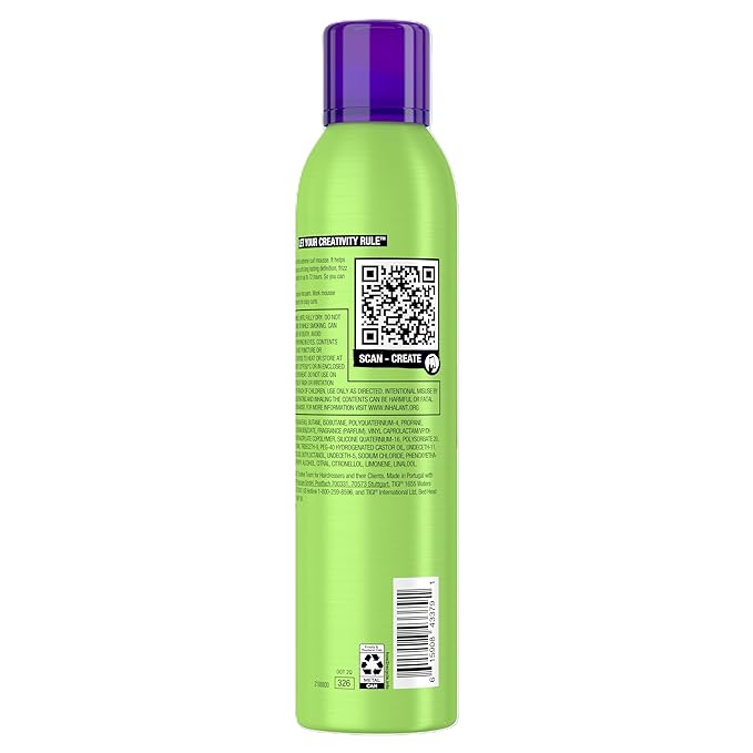 TIGI Bed Head Foxy Curls Curly Hair Mousse for Strong Hold 8.4 oz