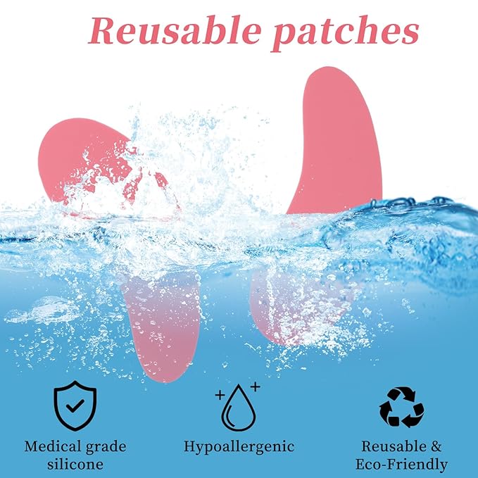 12pcs reusable under eye patchs