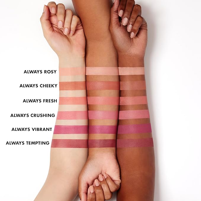 e.l.f. Primer-Infused Matte Blush, Long-Lasting, Lightweight & Buildable Always Crushing