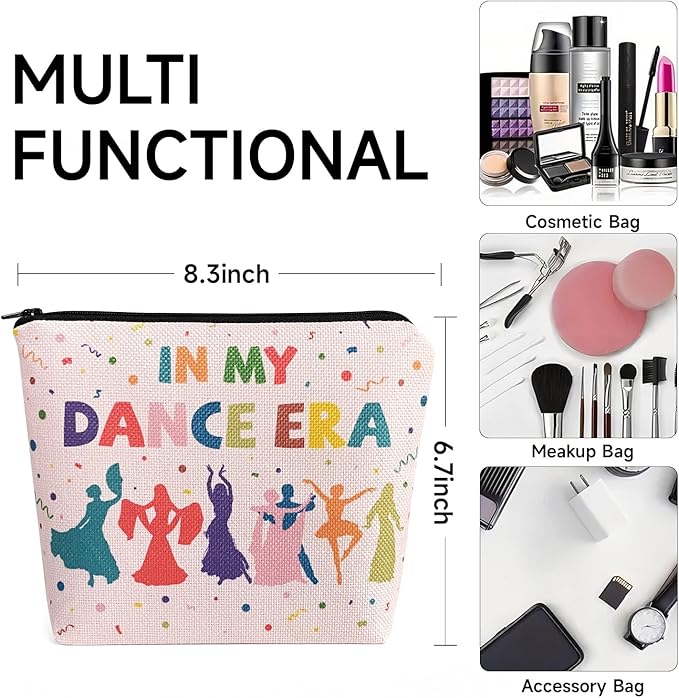 My Dance Era Canvas Zipper Cosmetic