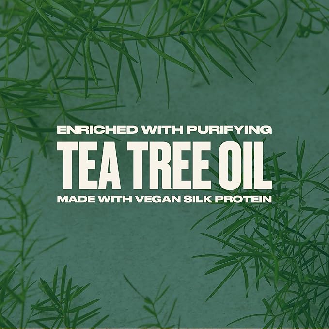 The Body Shop Tea Tree Purifying & Balancing Shampoo for Oily Hair & Scalp, Vegan, 8.4 Fl Oz
