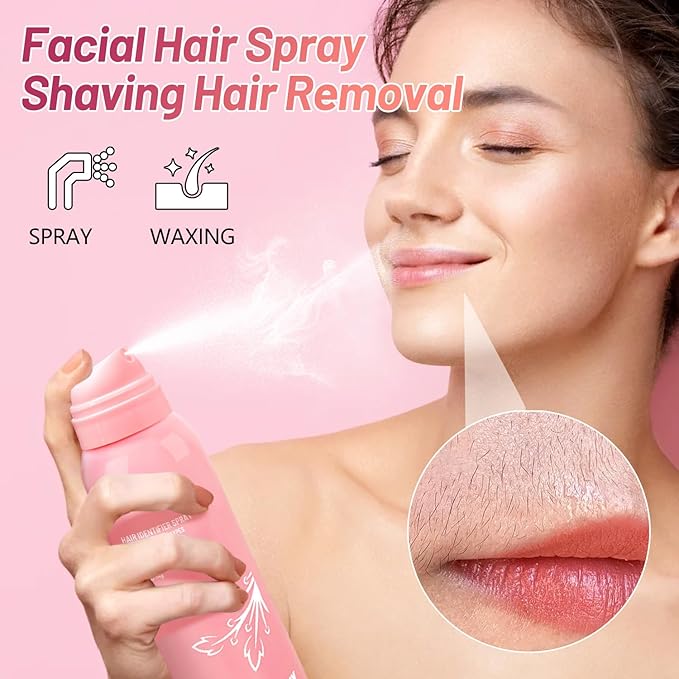 Hair Identifier Spray for Face Shaving,Facial Hair Removal For Women,face hair identifier spray,Moisturizing And Skin Care Set Spray,suitable for all skin types (1 set)