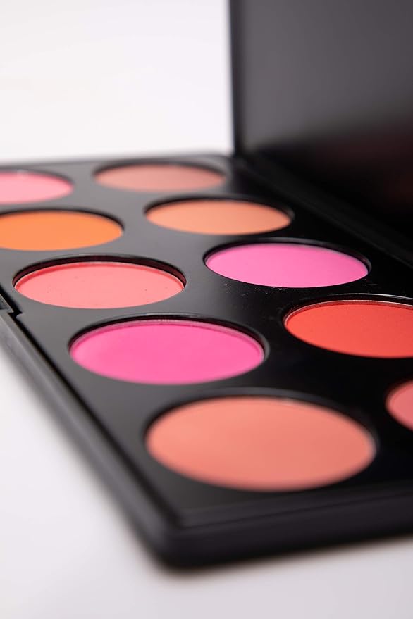 10 Color Blush Color Palette - Pink Blush, Dr. Liia