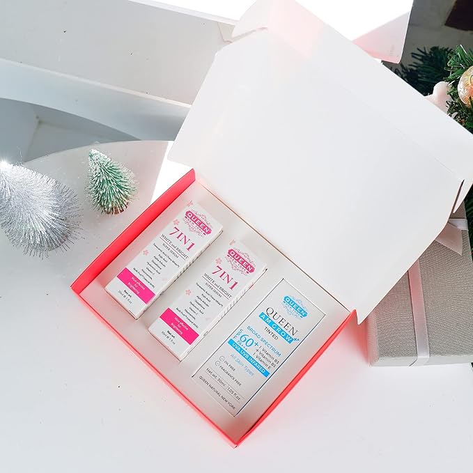 QUEEN AM GLOW | TINTED SunScreen SPF 60 of 2)