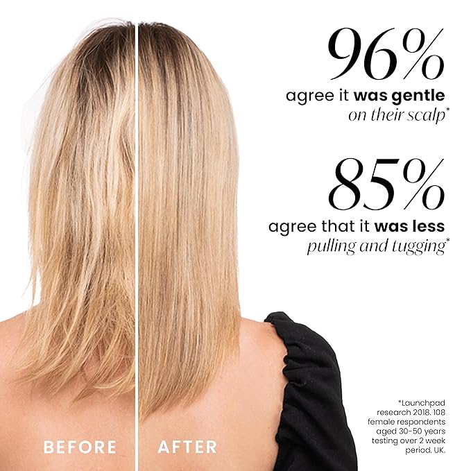 Tangle Teezer Original Detangler Brush, Dry & Wet Hair Brush for Color-Treated, Fine & Fragile Hair Types, Pink Dawn