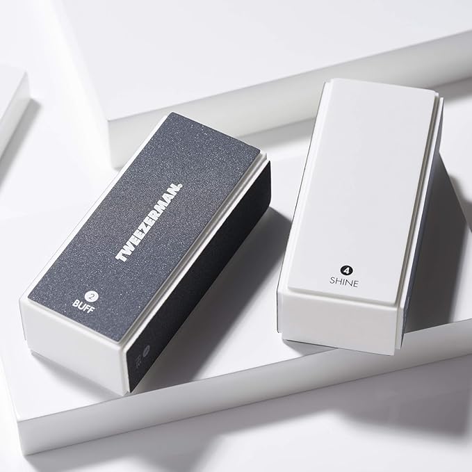 Tweezerman Black Nail Buff (2 Pack)