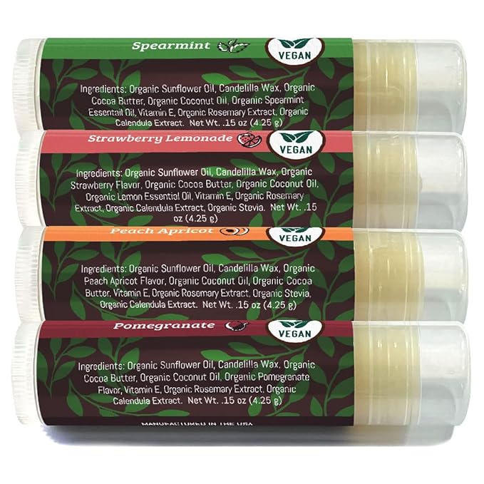 Vegan Lip Balm by Earth’s Daughter,