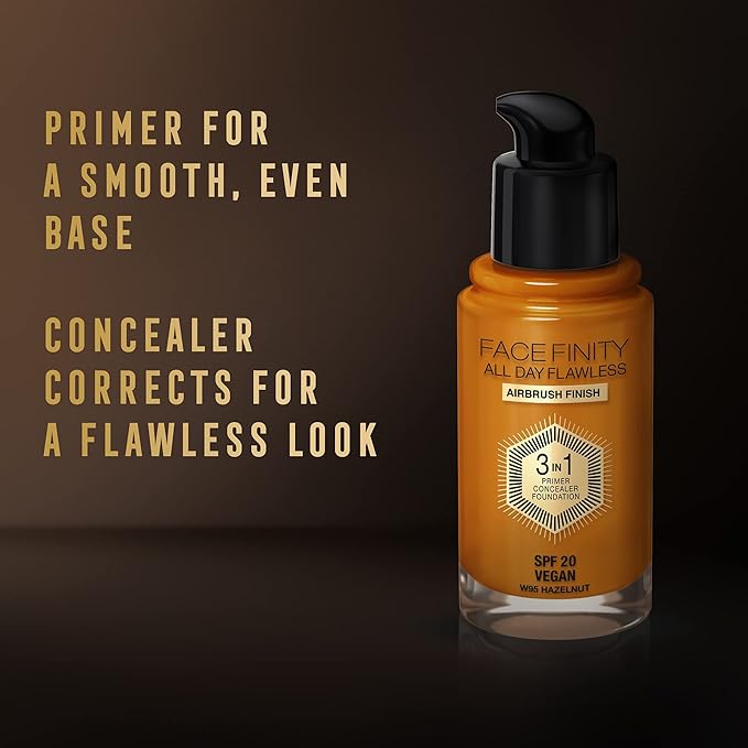 Max Factor Facefinity 3-in-1 All Day Flawless Foundation 30 ml