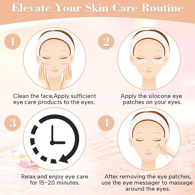 Under eye patches silicone -