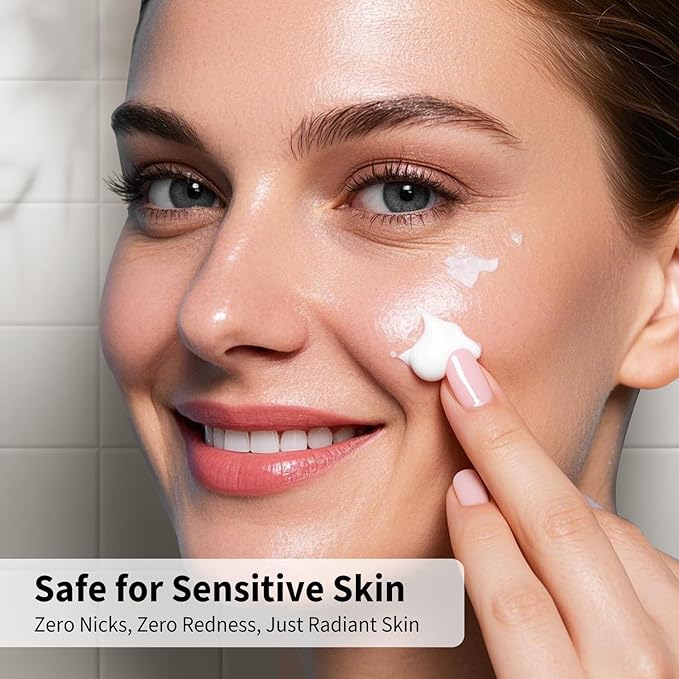 Face Razors for Women, Dermaplane Razor for Women Face, Eyebrow Razor, Facial Razors, Dermaplaning Tool, Gentle Skin Exfoliation Microblades for Sensitive Skin, Peach Fuzz Remover, 10 Count