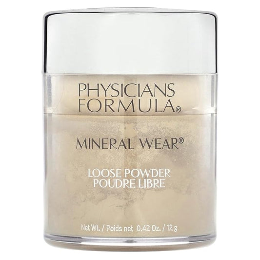 Physicians Formula Mineral Wear Talc-Free Loose Powder Translucent Clinically Tested