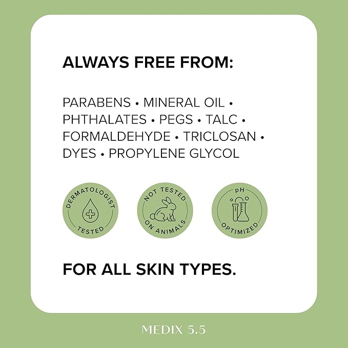 Medix 5.5 Coconut Body Lotion + Manuka Honey Cream, Coconut Oil Lotion For Women & Men, Natural Coconut Cream Moisturizer Body Butter Skin Care Balm For Stretch Marks, Cellulite, 15 Fl Oz