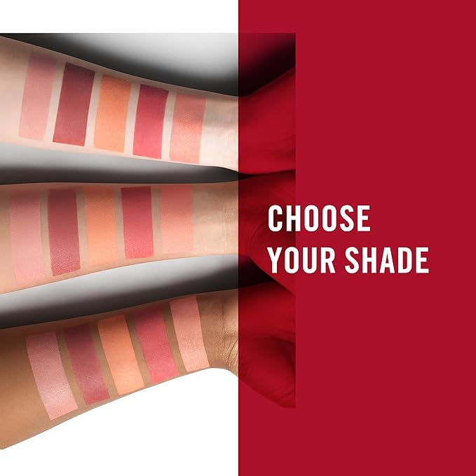 Rimmel London Maxi - 004 Sweet Cheeks - Blush Powder, Lightweight, Highly Pigmented, Blendable, 0.31oz