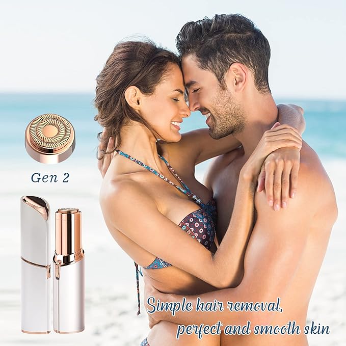 Generation 2 Replacement Heads for Flawless Finishing Touch Hair Removal Tool for Women, Double Ring Blades for Gen 2 Device Old Flawless, 6 Count