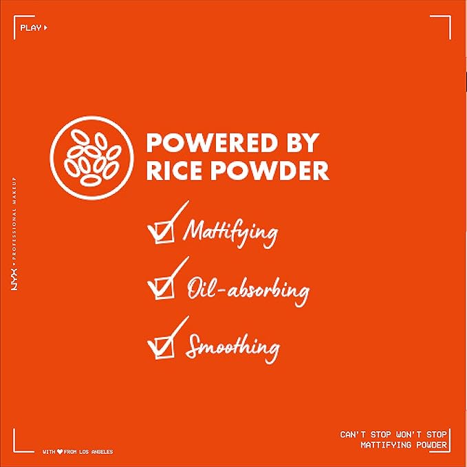 NYX PROFESSIONAL MAKEUP Can't Stop Won't Stop Mattifying Pressed Powder - Deep