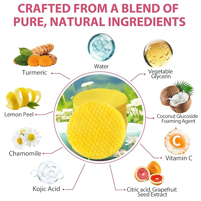 Kojic acid and turmeric cleansing