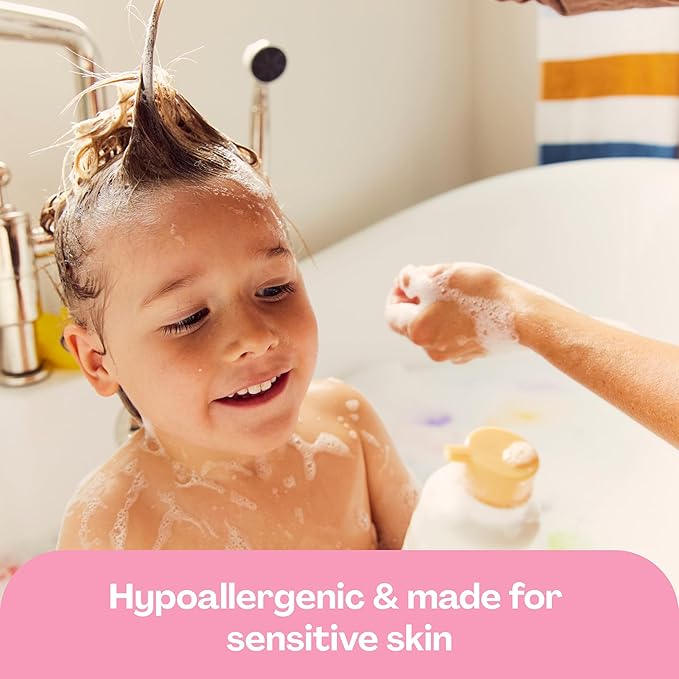 Hello Bello Kids Shampoo & Body Wash, Watermelon Scented, 16.7oz Bottle