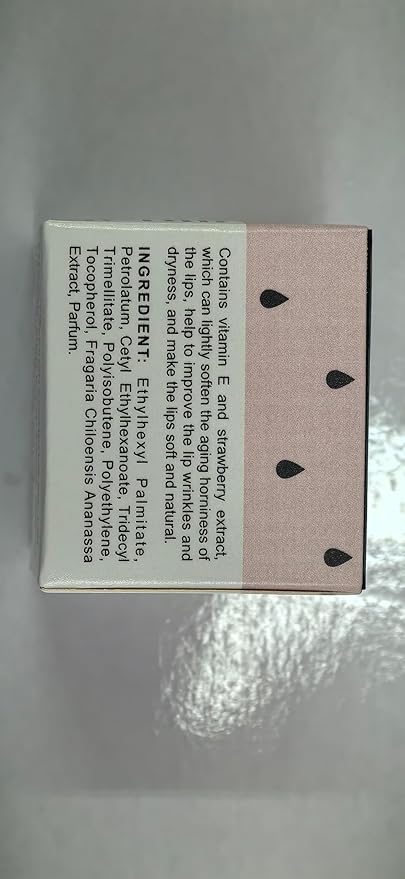 2Pcs Bee Lip Balm Honey Pot, Lines