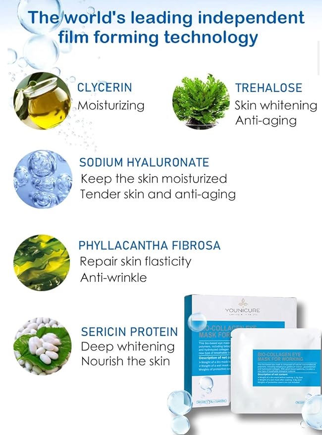 Bio-collagen eye mask, anti aging