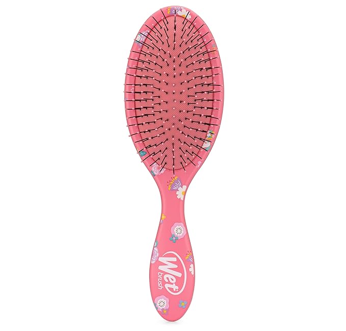 Wet Brush Hello Kitty and Friends Original Detangler Hair Brush, Hello Kitty, Ultra-Soft IntelliFlex Bristles, Easy Detangling For All Hair Types (Wet Dry & Damaged), Women & Men