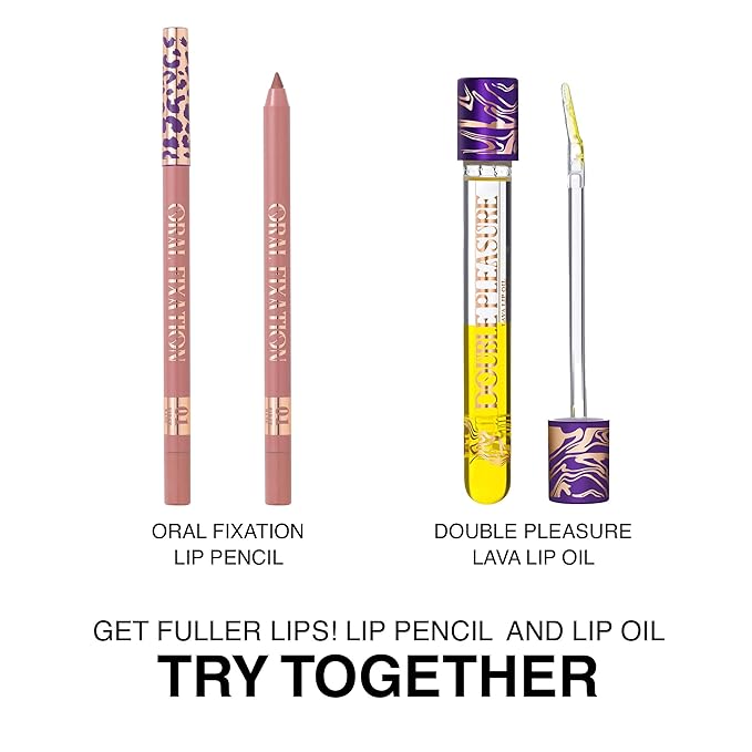 Long-Lasting & Waterproof Lip Liner Pencil – Oral Fixation – Precision Application with Sharpenable Tip (FIRST BASE)