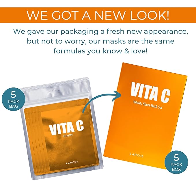Lapcos vita c sheet mask,