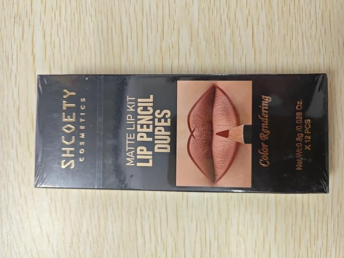 12 Colors Matte Lip Liner Set,Premium Waterproof Smooth Lip Pencils,Long Lasting Nude Liner Lipstick for Defining & Filling Lips