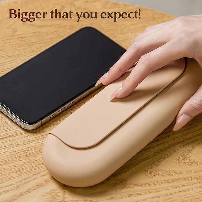Silicone makeup brush holder, travel