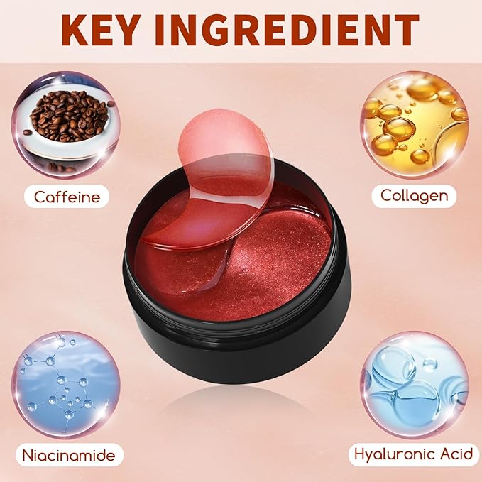 Caffeine under eye masks, 60