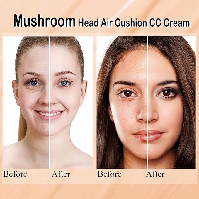2 PCS Mushroom Head Air Cushion CC Cream