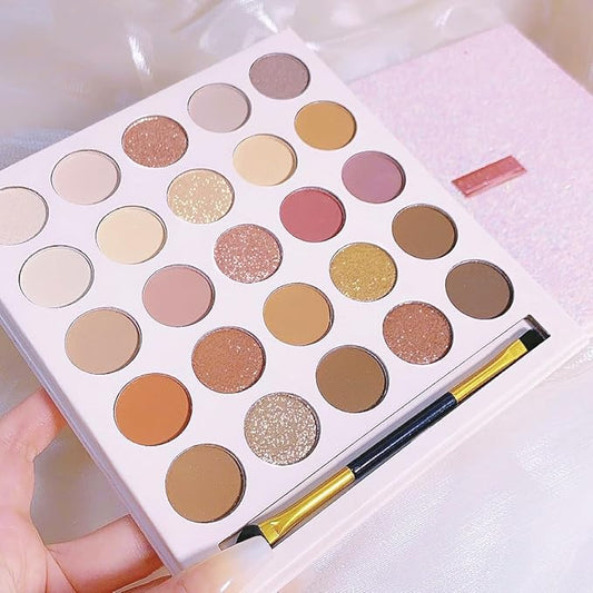 25 Colors Nude Champagne Gold Glitter Matte Shimmer