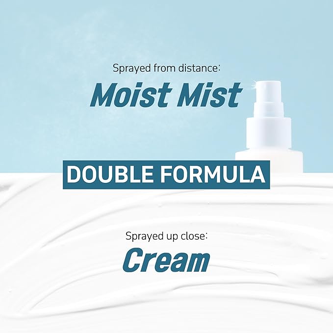 ECO Soothing Cream Mist (5.07oz/150ml), Face and Body Mist for Senstive Skin, Immediate Hydration and Soothing with Probiotics, Moisturizer for Dry Skin, Korean Skin Care, Travel Size