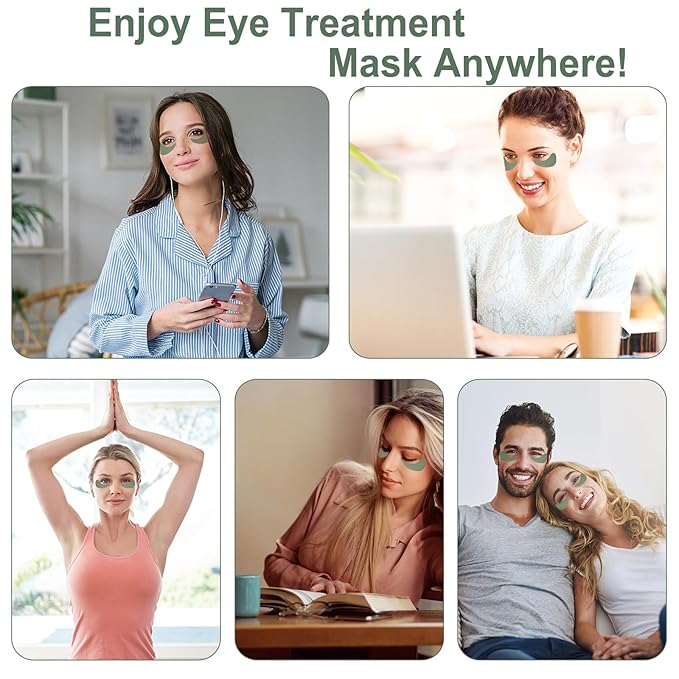 Under eye patches-30 pairs green