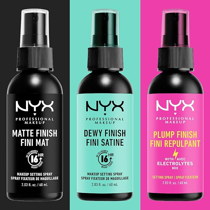 NYX PROFESSIONAL MAKEUP Makeup Setting Spray, Plumping Setting Electrolytes