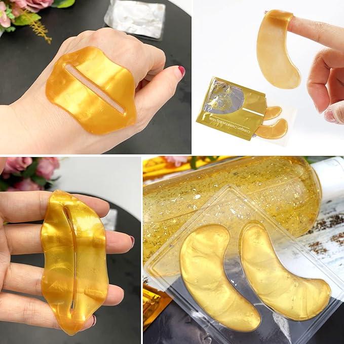 24k gold gel crystal collagen