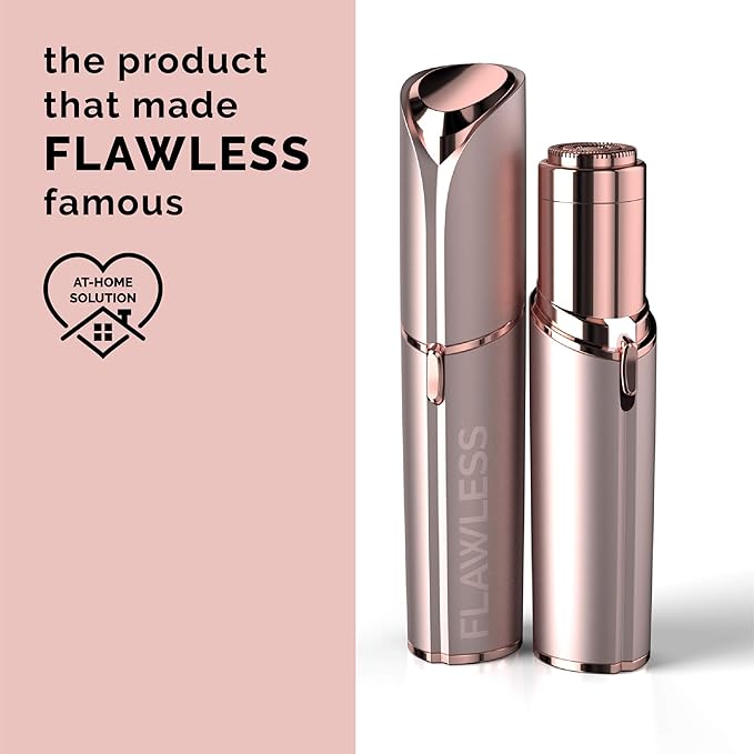 Finishing Touch Flawless Women's Painless Hair Remover , White/Rose Gold