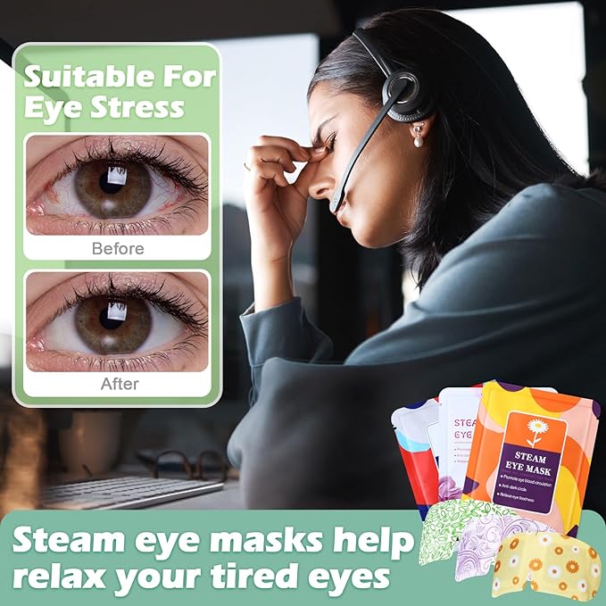 24 packs steam eye mask