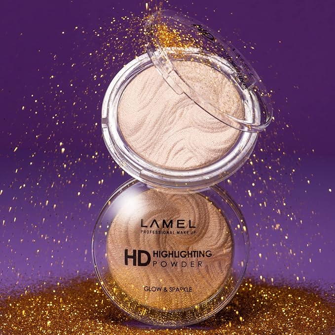 LAMEL HD Highlighting Face Powder - Natural Glow /0.42 oz 12g