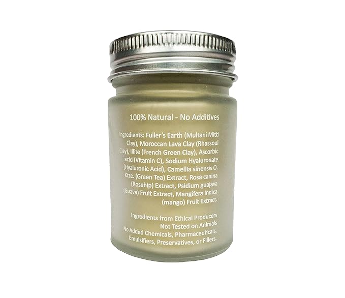 100% Natural Vitamin C Clay Exfoliating