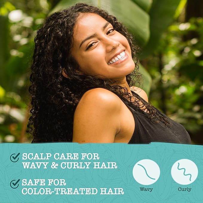 Maui Moisture Scalp Care Rejuvenating Conditioner, Soothing Curly Hair Conditioner with Vitamin E, Pro-Vitamin B5 & Aloe Vera, Silicone-Free, 13 fl. oz