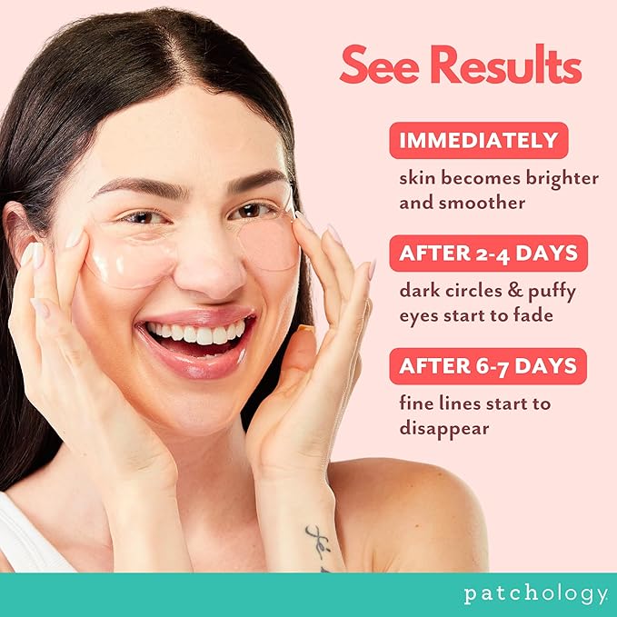 Patchology hydrating under eye patches