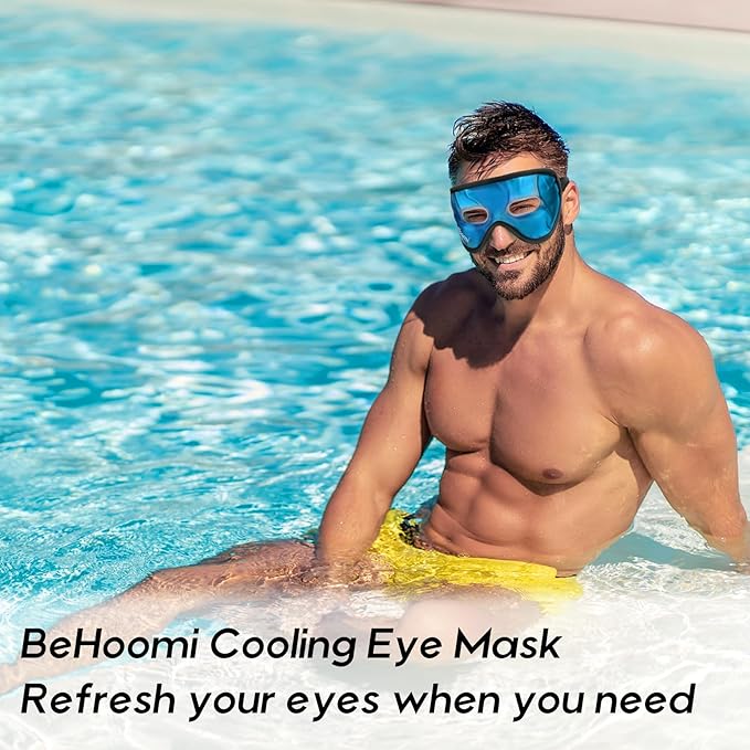 Cooling eye mask, gel eye
