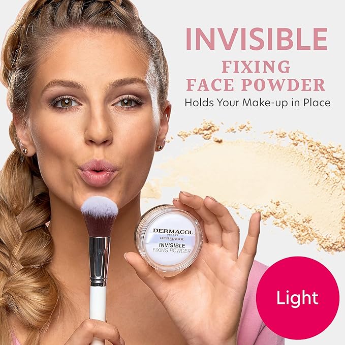 Dermacol - Invisible Fixing Face Powder, Touch-proof Translucent Face 5 g